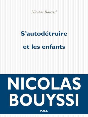 cover image of S'autodétruire et les enfants